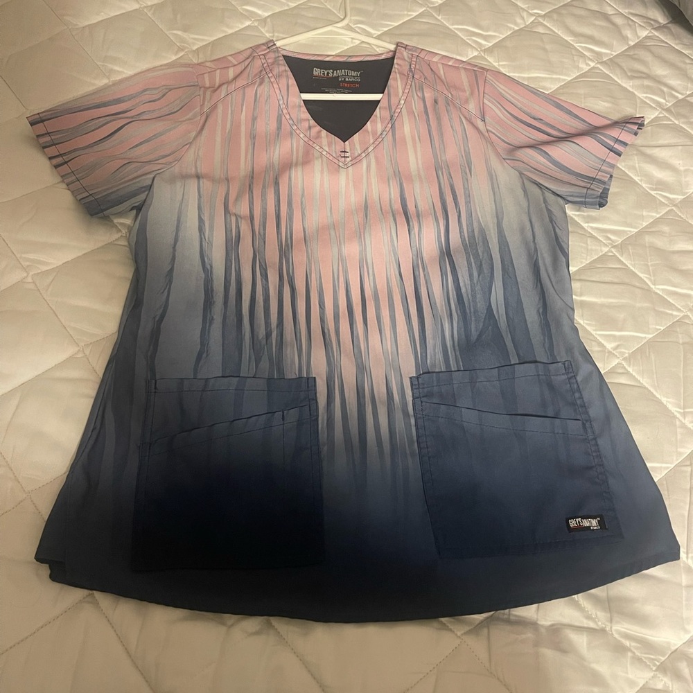 Greys Anatomy Scrub Top
